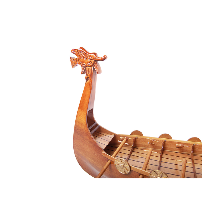 Old Modern Handicrafts Drakkar Viking Historic Boat Model - Image 3