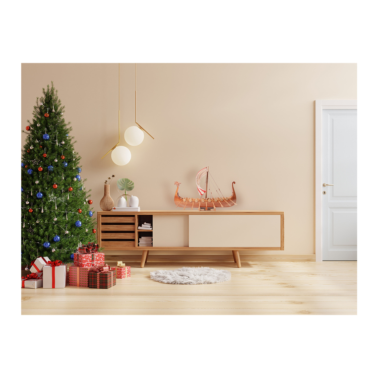 Old Modern Handicrafts Drakkar Viking Historic Boat Model - Image 10