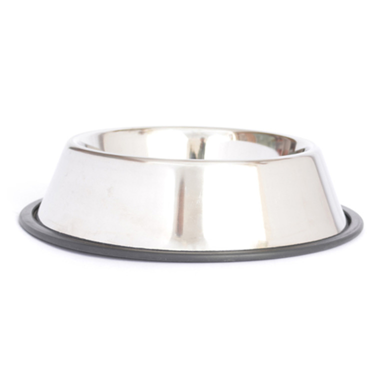 Iconic Pet - Stainless Steel Non-Skid Pet Bowl for Dog or Cat - 16 oz - 2 cup image - 1