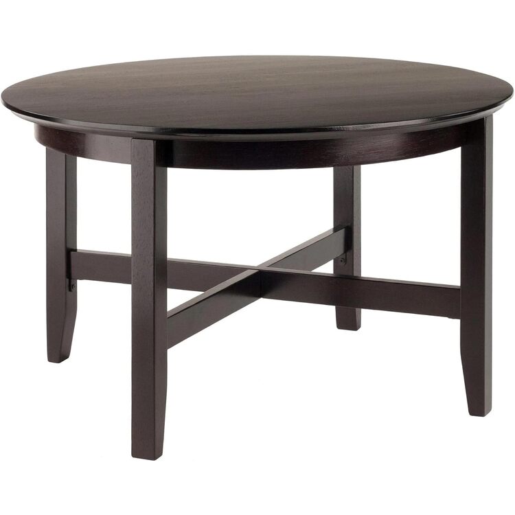 Winsome Wood Toby Round Coffee Table, Espresso image - 1
