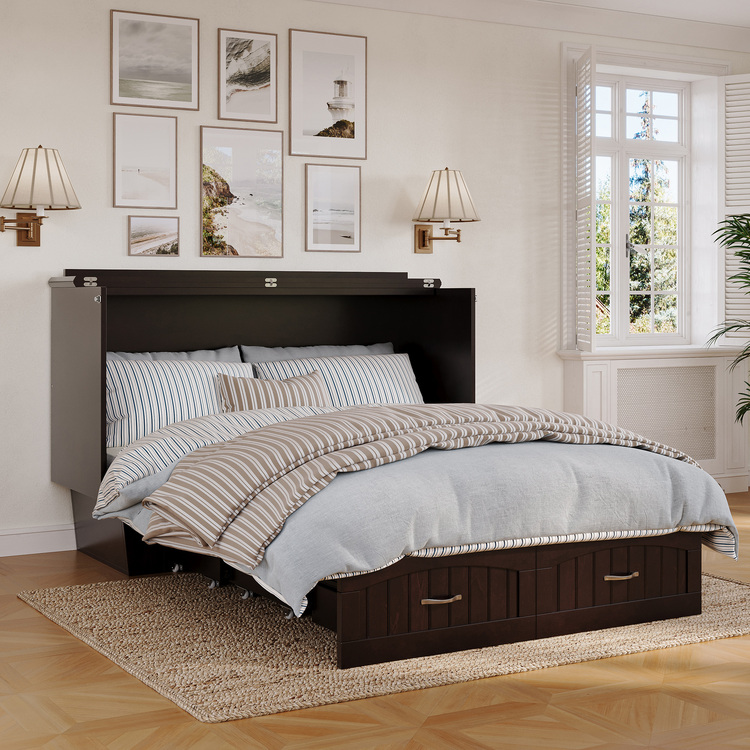 AFI Furnishings Nantucket Murphy Bed Chest - Thumbnail 2