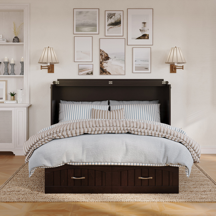 AFI Furnishings Nantucket Murphy Bed Chest - Thumbnail 4
