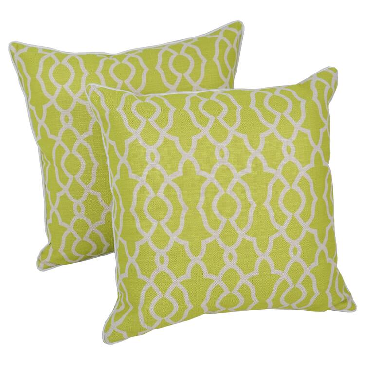 Classic Corded Throw Pillows with Soft Inserts & Easy Clean Design image - 1