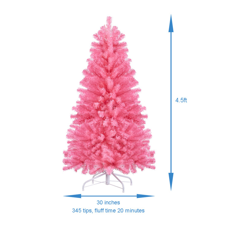 Naomi Home Contemporary Unlit Artificial Spruce Christmas Tree with Stand - Image 3