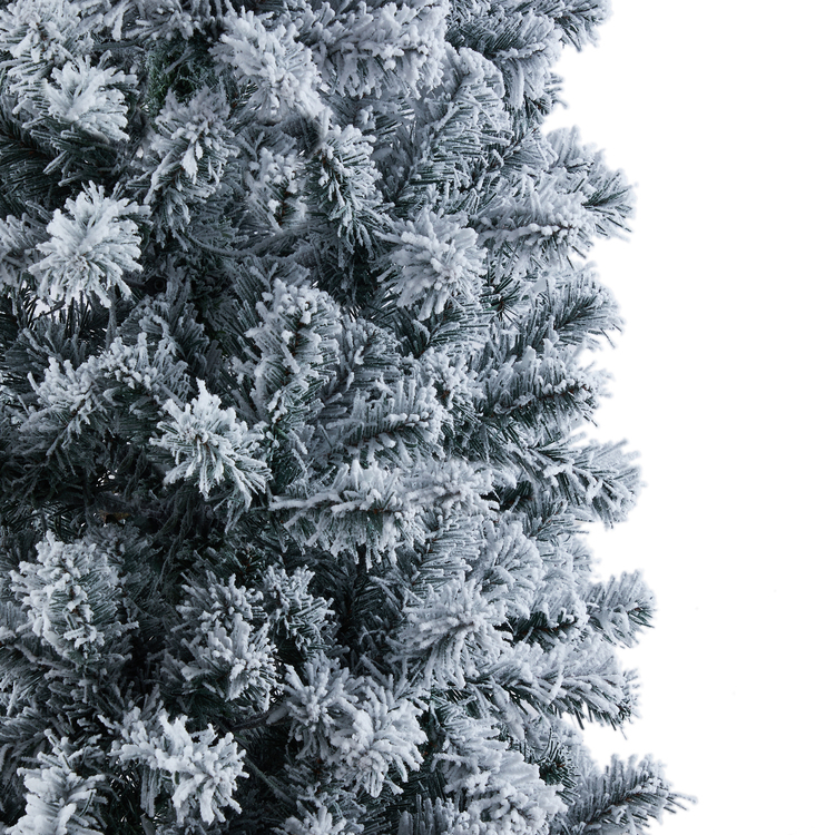 Naomi Home Snow Frosted Artificial Spruce Christmas Tree - Image 3