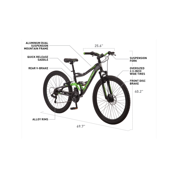 Man STATUS2.2 マングース　MTB Status 24in – Mongoose