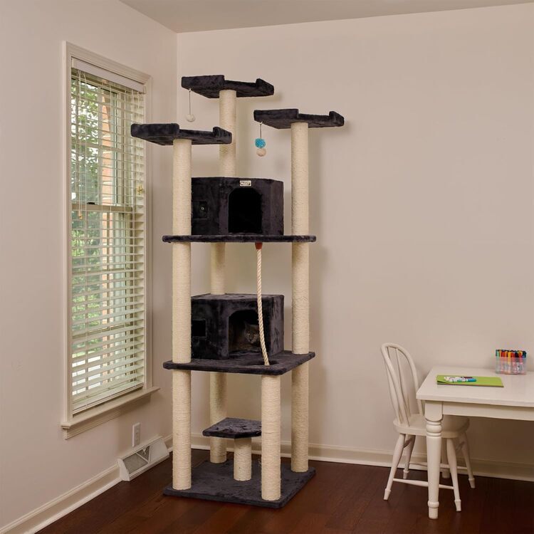 Armarkat 82-Inches Multi-Level Big Cat Tree