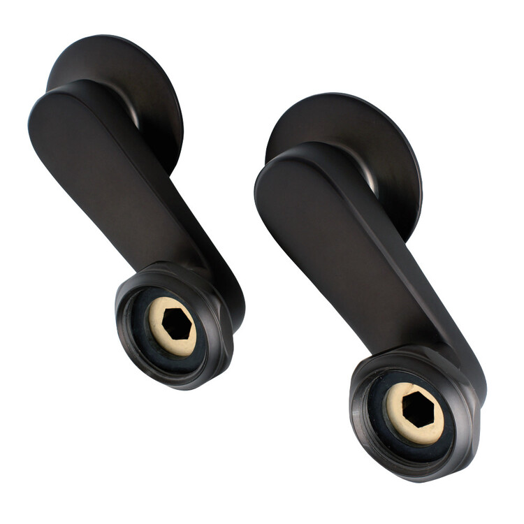 Aqua Vintage AE3SE5 Swivel Elbows for Tub Faucet, Oil Rubbed Bronze image - 1