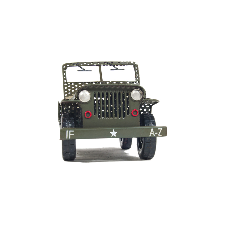 Old Modern Handicrafts 1945 Willys CJ-2A Overland Open Frame Jeep Model image - 1