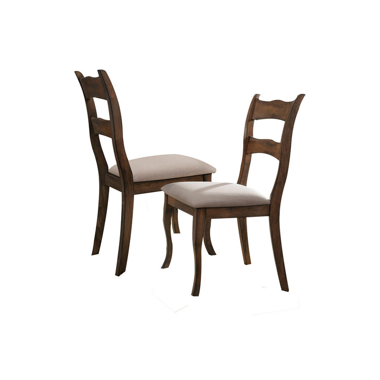 Best Master Furniture Alice Transitional Dining Side Chair Set of 2 - Thumbnail 4