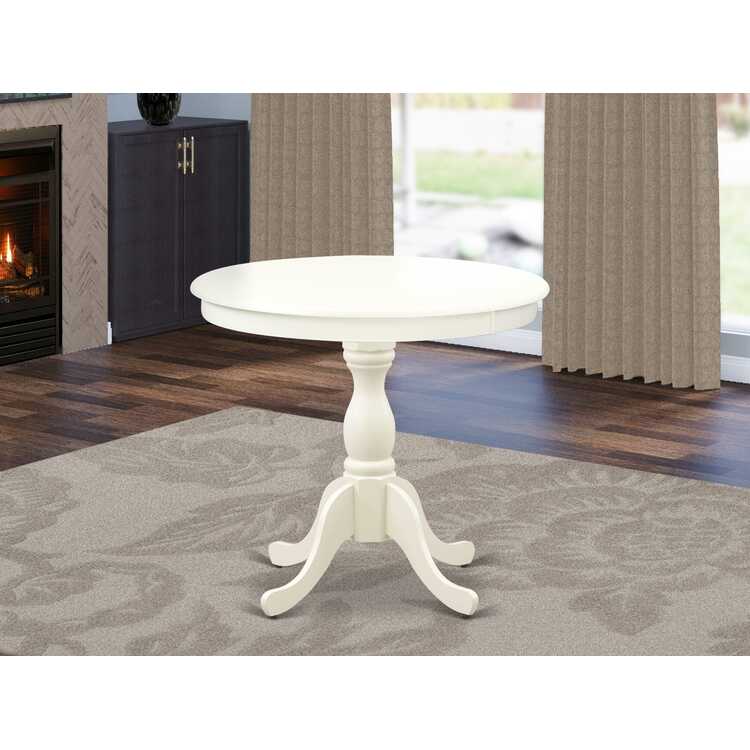 Round Kitchen Dining Table - 36 Inch Pedestal Table image - 1
