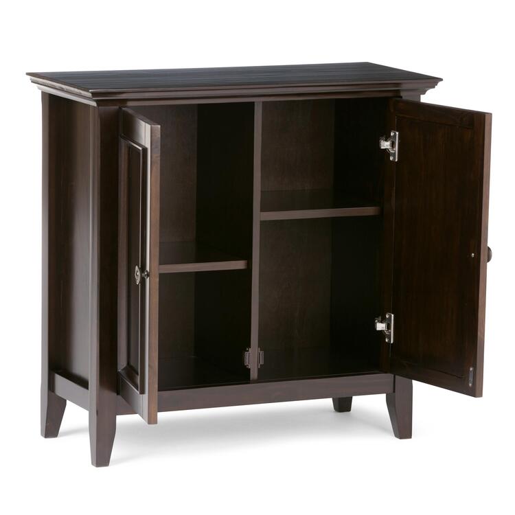 Simpli Home Amherst Low Storage Cabinet image - 1