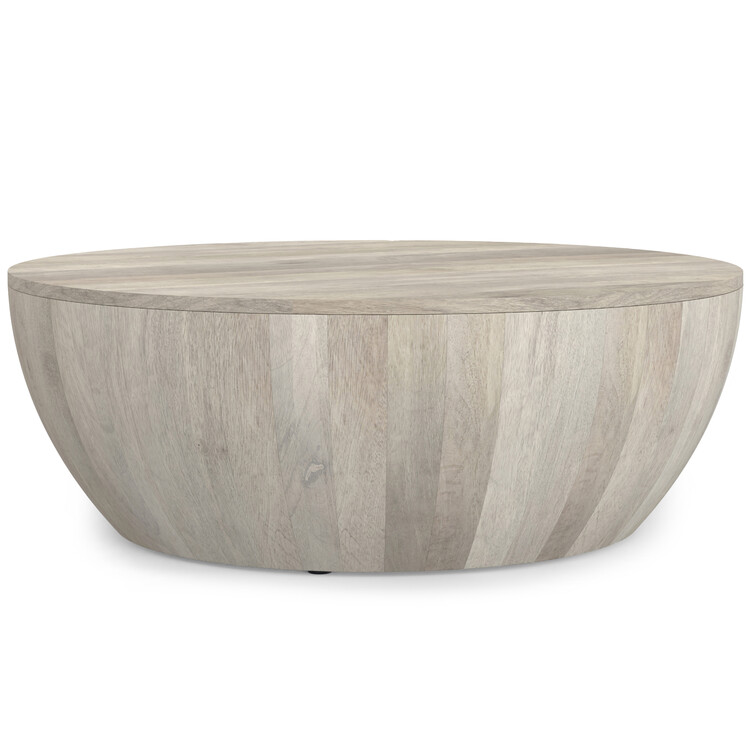 Simpli Home Elmbrook Drum Coffee Table - Thumbnail 2