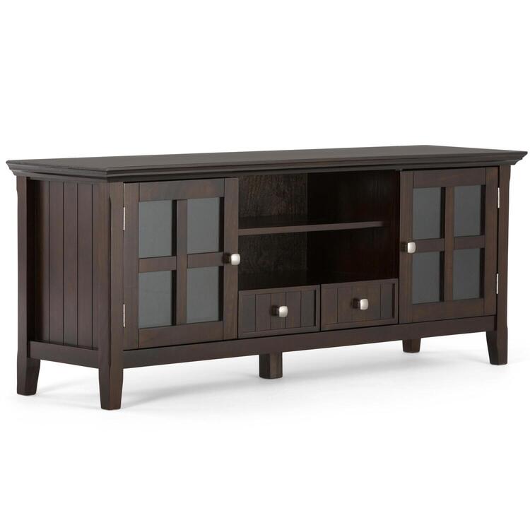 Simpli Home Acadian Wide Transitional TV Media Stand - Thumbnail 5