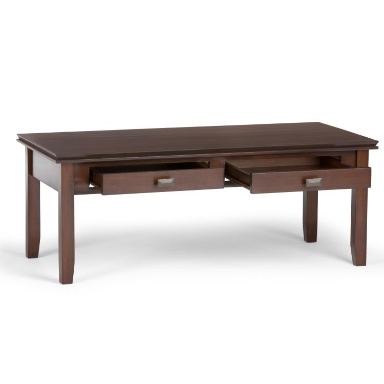 Simpli Home Artisan Coffee Table and End Tables - Thumbnail 3