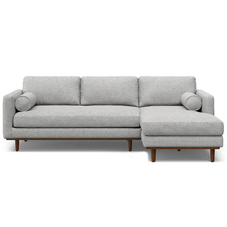 Simpli Home Morrison Mid Century Right Sectional - Thumbnail 3
