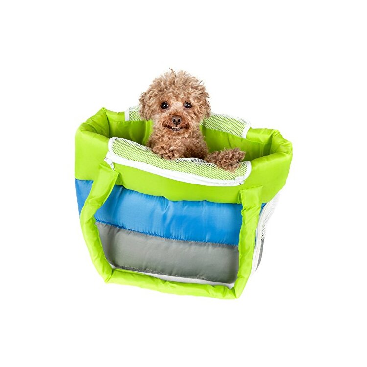 Tri-Colored Insulated Pet Carrier for Travel & Safety & Comfort image - 1