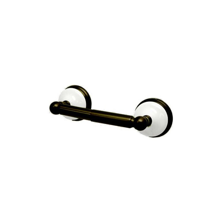 Oil Rubbed Bronze Wall Mount Toilet Paper Holder Brass Construction - Kingston Brass image - 1