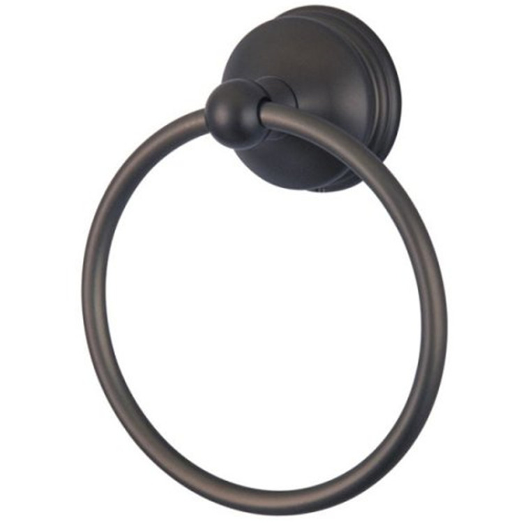 6 Oil Rubbed Bronze Vintage Towel Ring - Kingston Brass image - 1