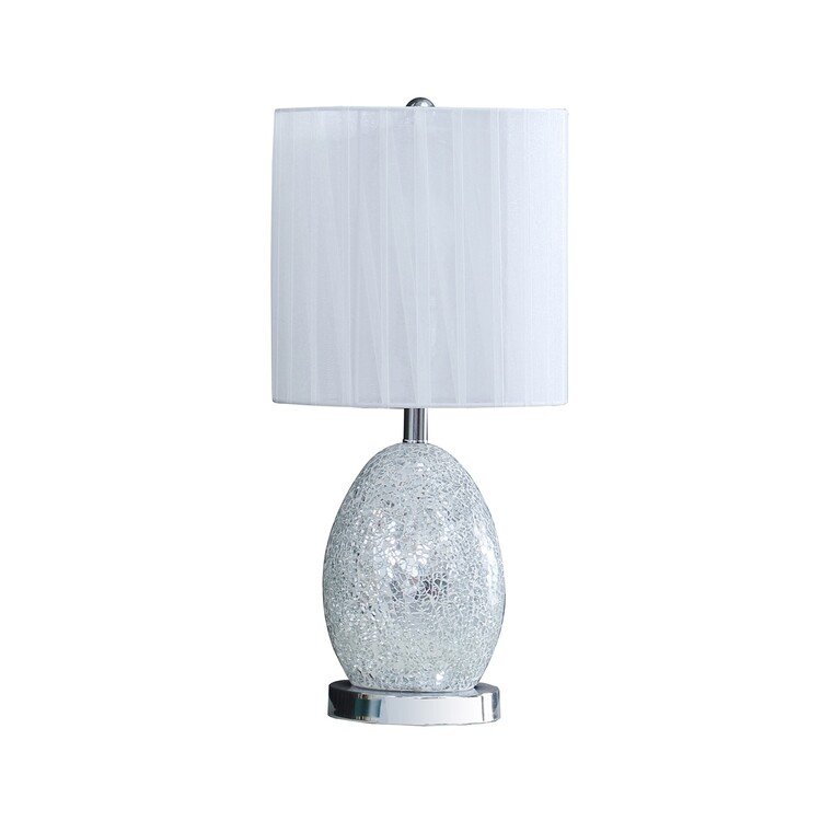 BenJara 20 Inch Glass Table Lamp