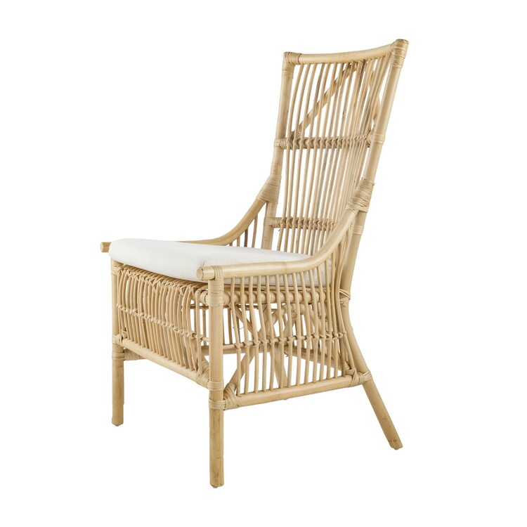 Benjara Rattan Dining Chair - Thumbnail 2