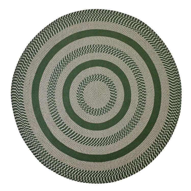 Newport Collection 96" Round in Sage image - 1