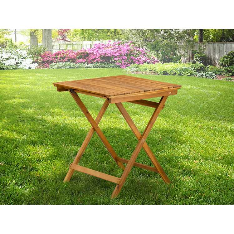 Ziraukon Outdoor Acacia Wood Bench, Patio Dining Benches Weatherproof, Modern Industrial Bench With Triangle Base, Backless Acacia Wood Benches For