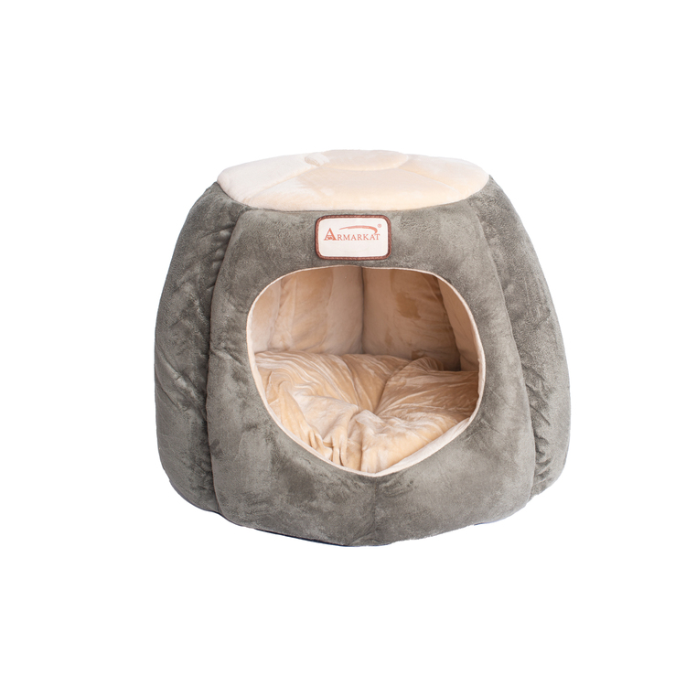 Armarkat Cat Cave Bed - Cozy & Waterproof for Indoor Cats image - 1