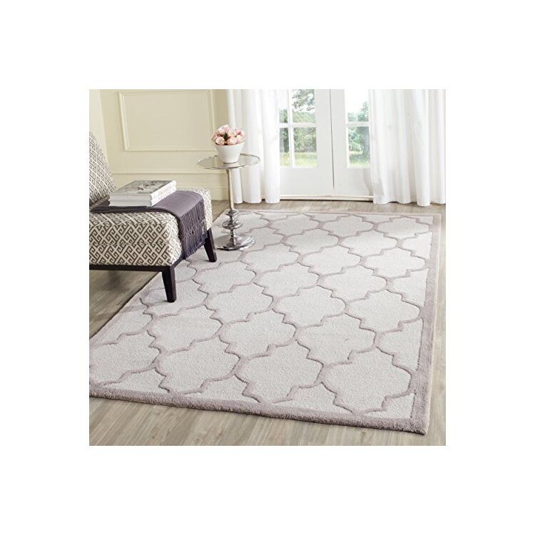 Contemporary Rug - Cambridge Wool Pile -Ivory/Beige Style-B image - 1