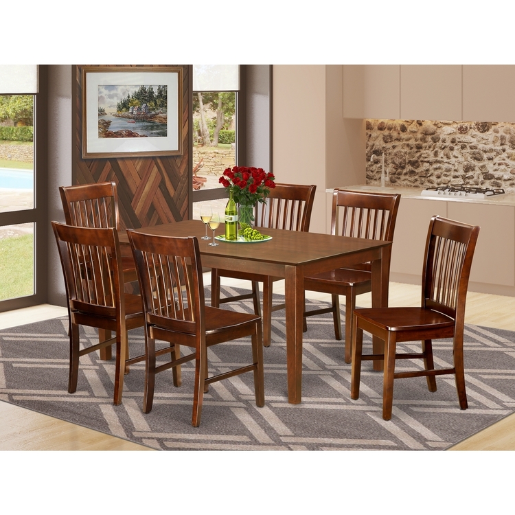HomeStock Tuscan Temptations Kitchen Table Set - Dining Table and Dining Chairs image - 1