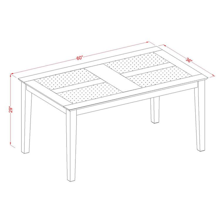 6-Seat Dining Set - Kitchen & Dining Room Table Set image - 1