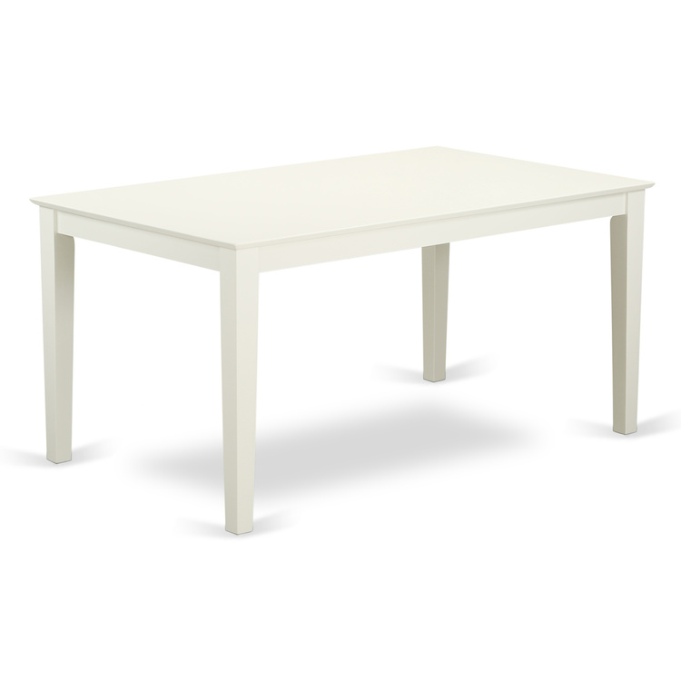 Dining Table Set Solid Oak Microfiber Seats image - 1