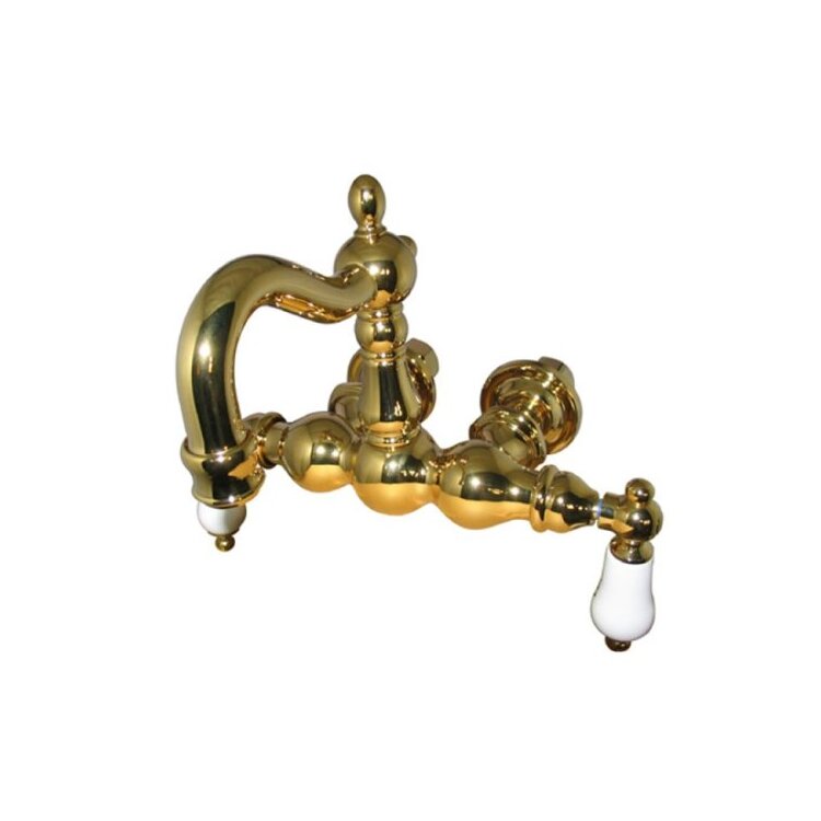 Kingston Brass Vintage 3-3/8" Wall Mount Clawfoot Tub Filler image - 1