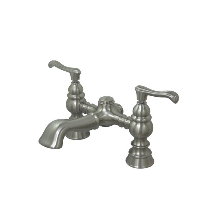 Kingston Brass Vintage 7" Deck Mount Clawfoot Tub Filler image - 1