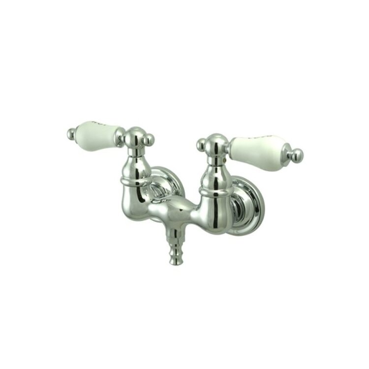 Kingston Brass Vintage 3-3/8" Wall Mount Clawfoot Tub Filler image - 1
