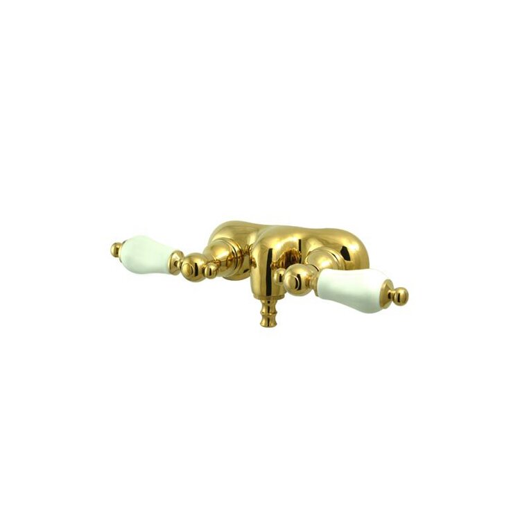 Kingston Brass Vintage 3-3/8" Wall Mount Clawfoot Tub Filler image - 1