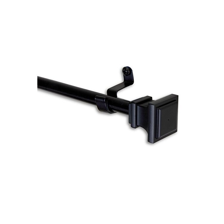 Frame 7/16 inch Cafe Rod 28-48 inch- Black image - 1