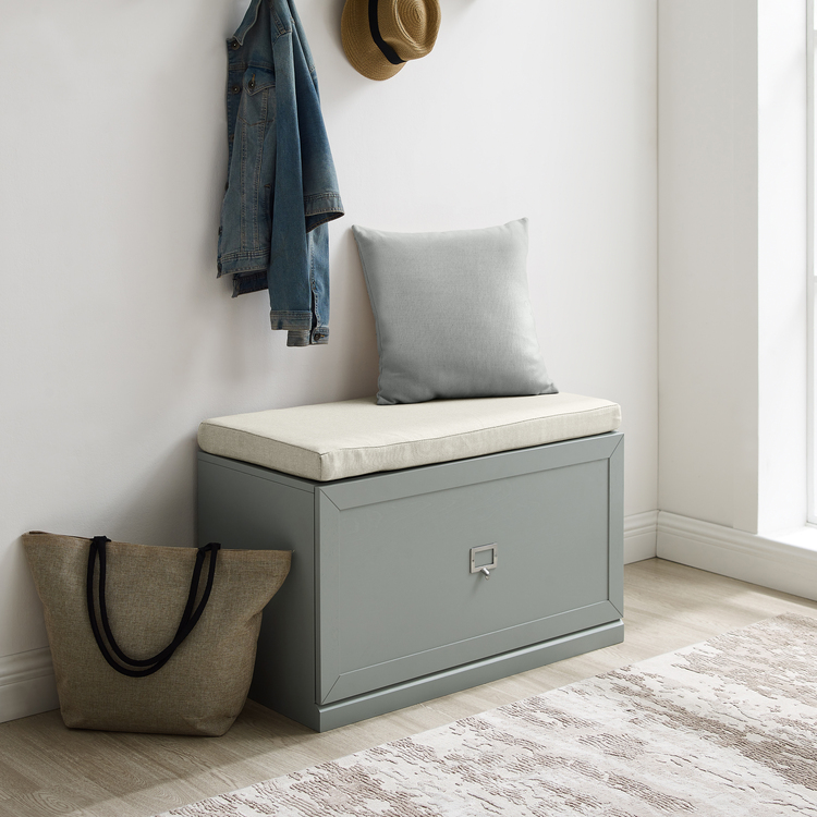 Entryway Bench with Shoe Storage
