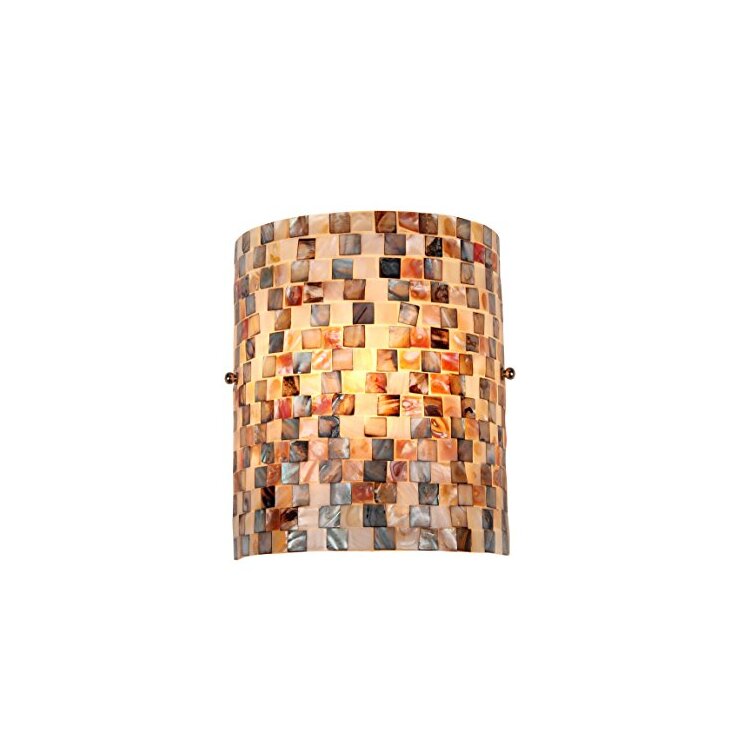 Shelley Mosaic 1 Light Wall Sconce 8.3" Wide image - 1