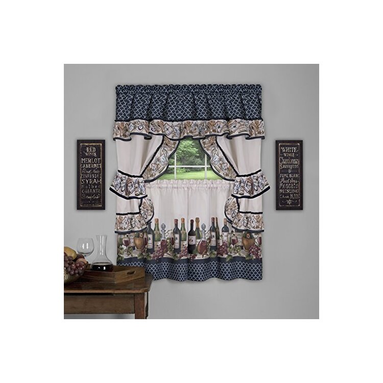 Chateau Cottage Window Curtain Set image - 1