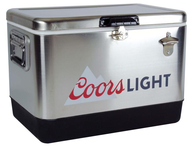 steel cooler box