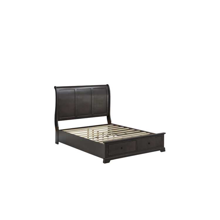 East West Furniture CO21Q2N000 Cordova 3Piece Queen Bedroom Set Contains a Wooden Platform Bed