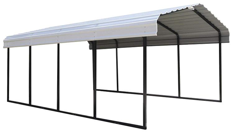 Arrow Sheds Arrow Carport 12x20x7 29 Gauge Galvanized Steel
