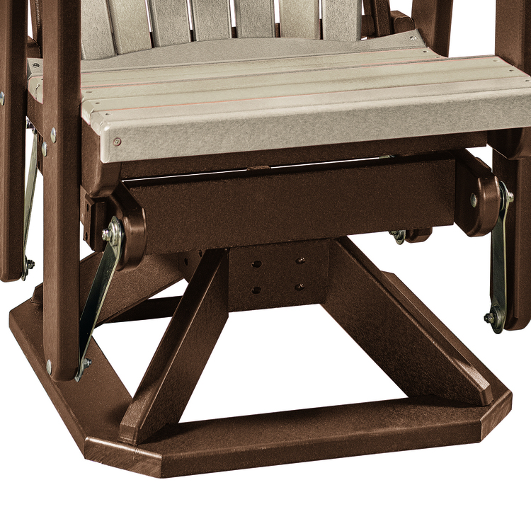 American Furniture Classics Adirondack Swivel Glider - Thumbnail 3