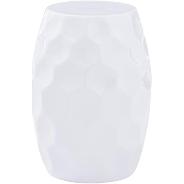 Linon Soleil Side Table White image - 1