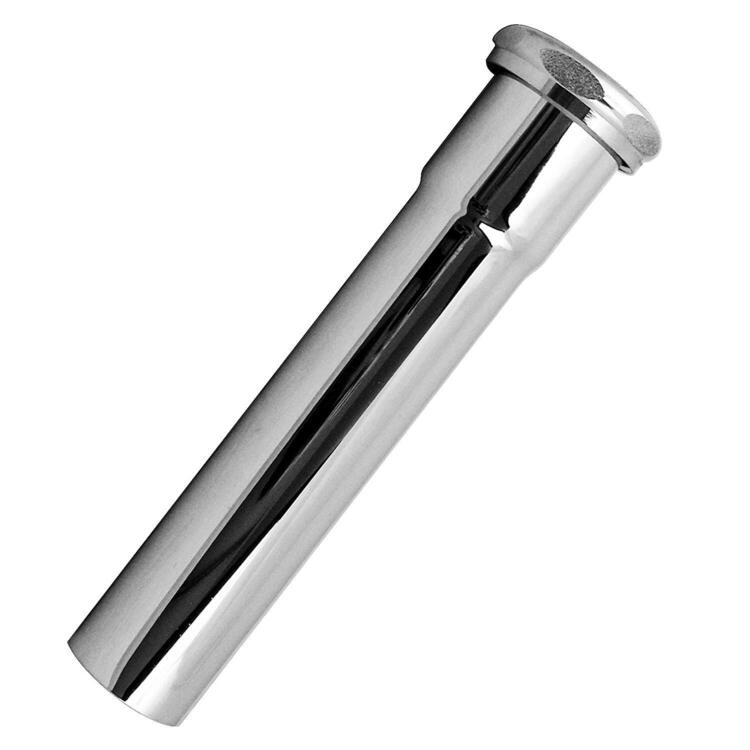 1 - 1/2 Slip Joint Extension Tube Polished Chrome 8 - Inch Brass Construction - Westbrass image - 1