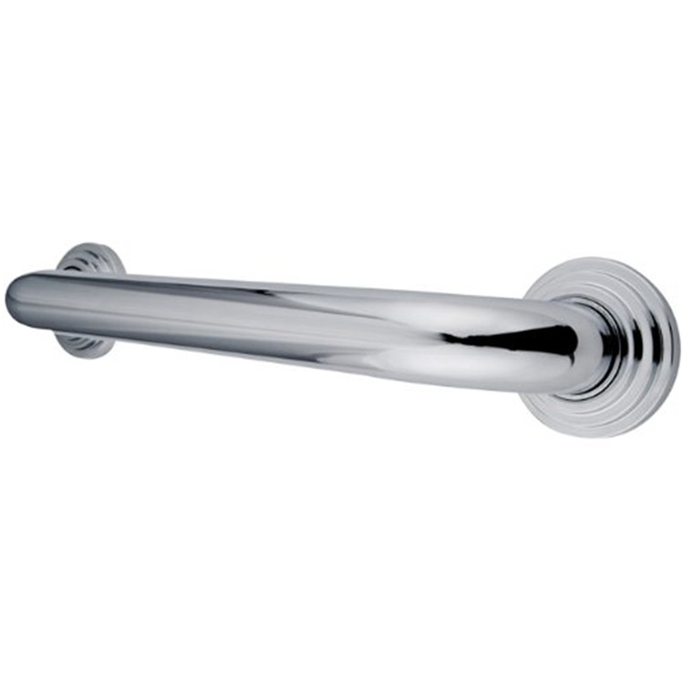 Solid Brass Decorative Grab Bar 12 Polished Chrome Finish ADA Compliant - Kingston Brass image - 1