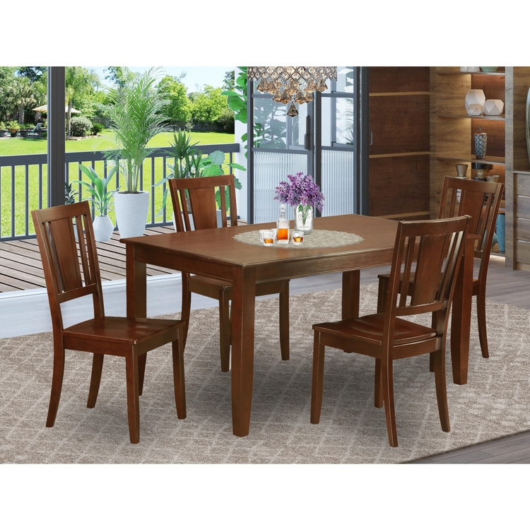 Dining Table Set - Kitchen & Dining Room - 36x60 Inch image - 1