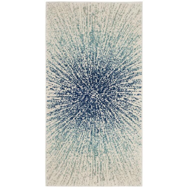 Evoke Black/Ivory Square Rug image - 1