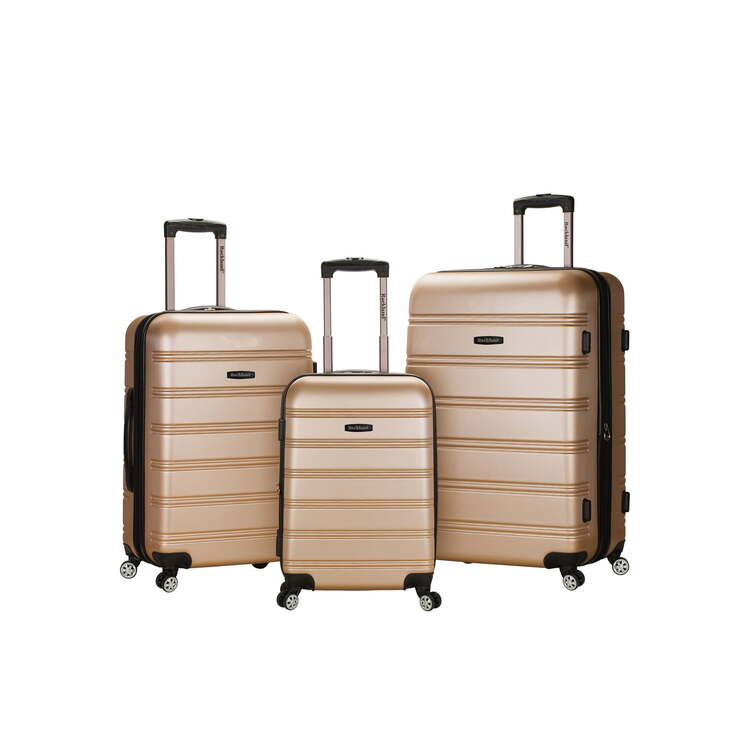 Home Imports Emporium 1-Piece Champagne Expandable Spinner Luggage Set image - 1